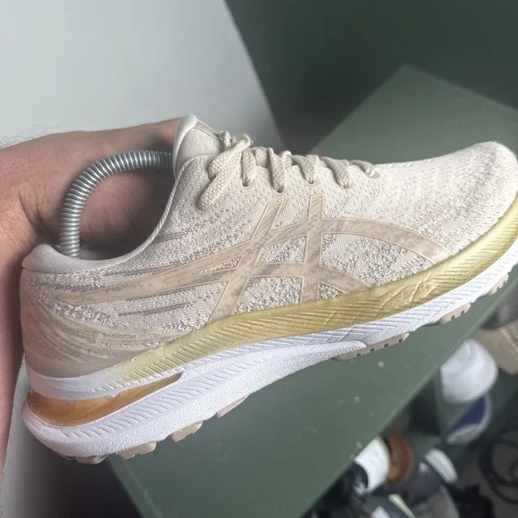 Asics Gel Kayano 29 Women's Size 9.5 Tan Cream Running Shoes Sneakers 1012B272 - Picture 12 of 12